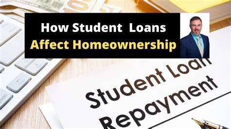 How does student loan forbearance affect buying a house